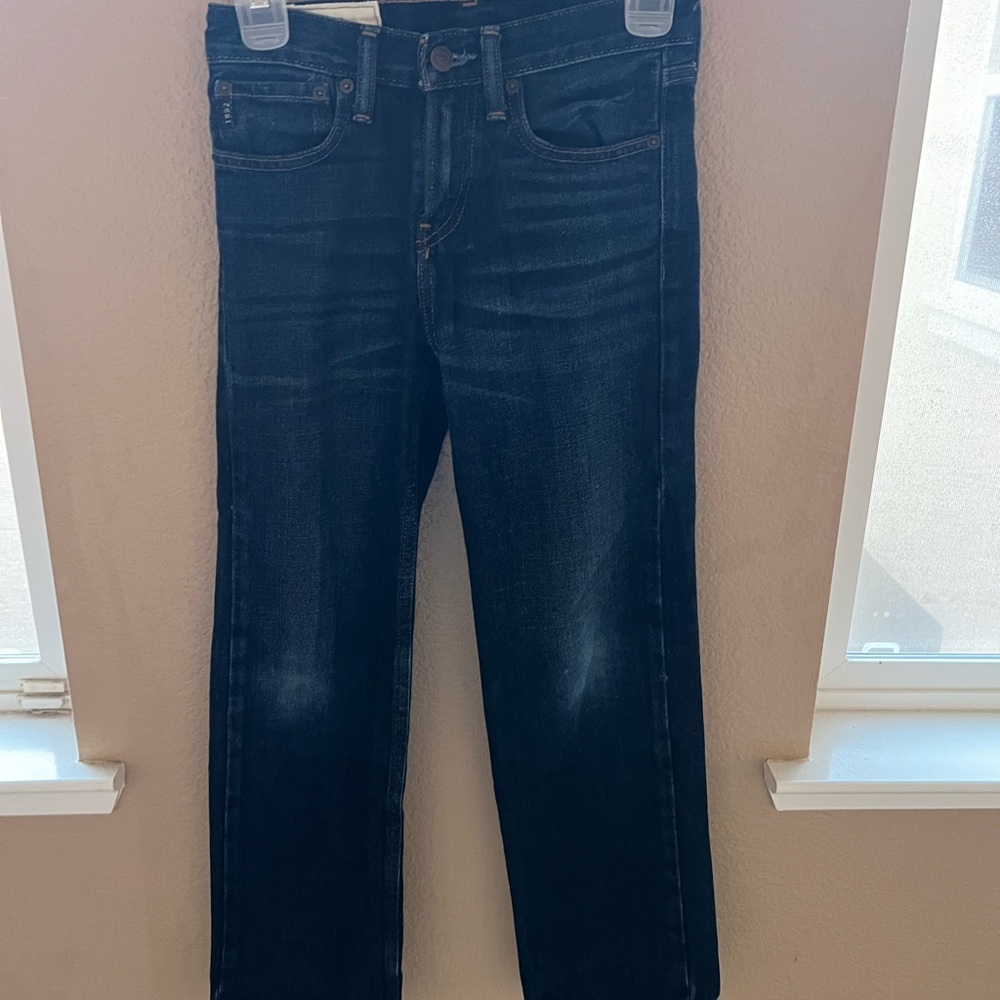 Abercrombie & Fitch Men's Deep Indigo Jeans
